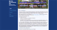 Desktop Screenshot of bartelsbaugrund.de